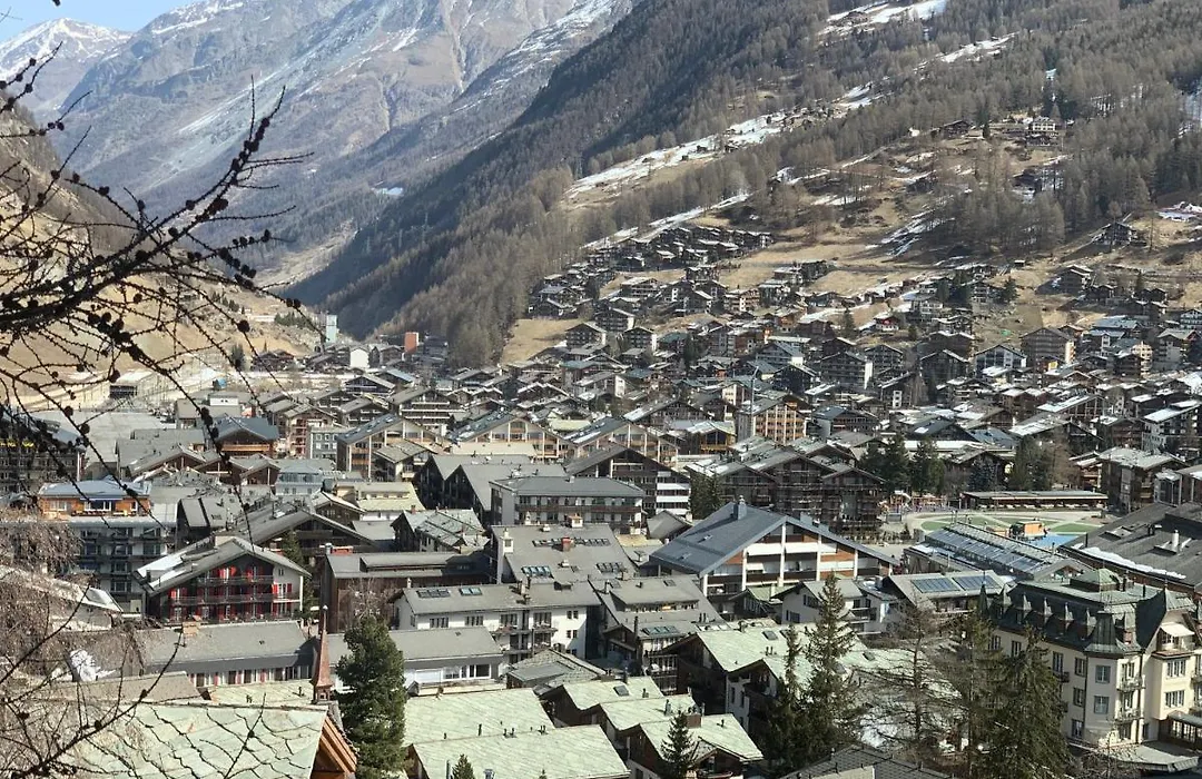 Triftbach - View over Zermatt-1